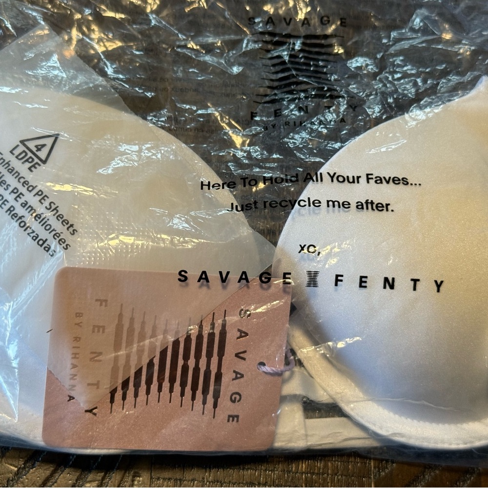 Savage X Fenty Ivory Bra
